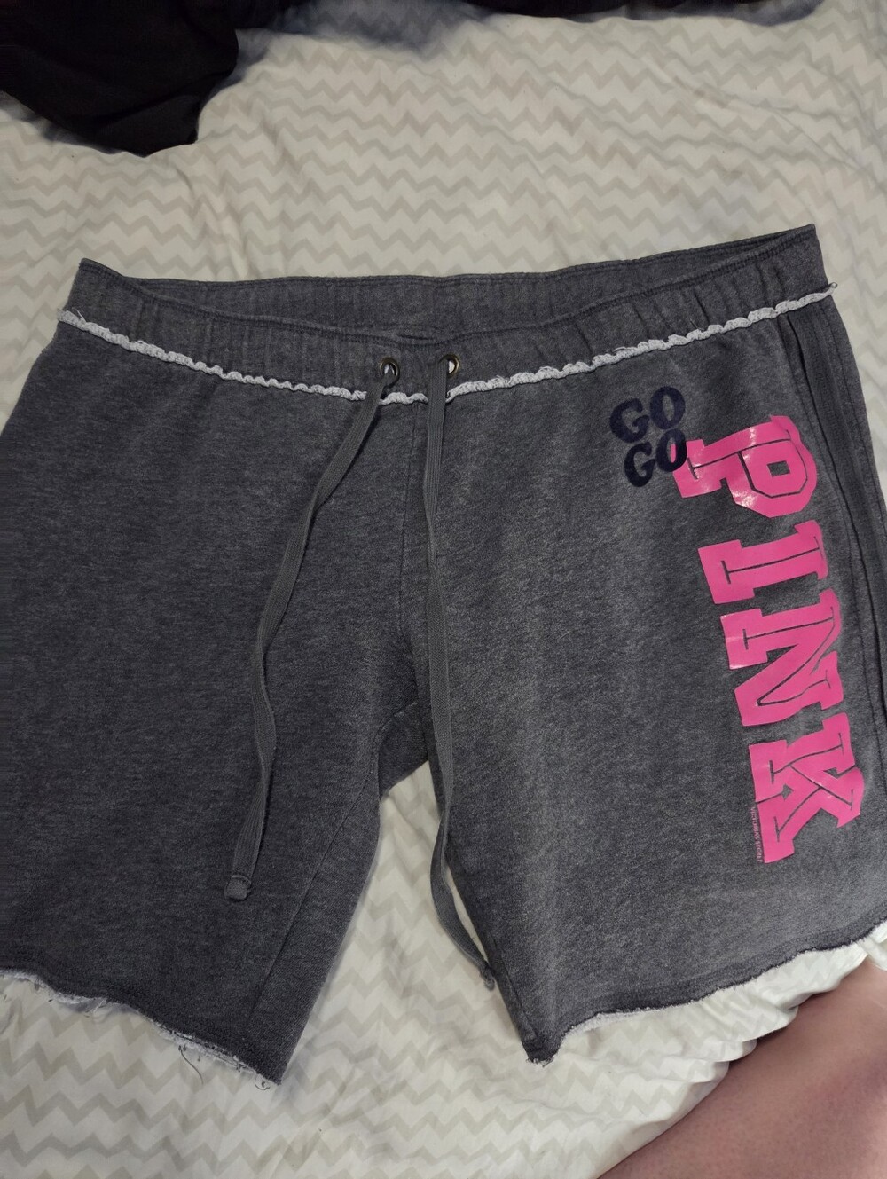 Y2K 2007 Victoria's Secret Pink 'Go Go Pink' Bermuda Shorts